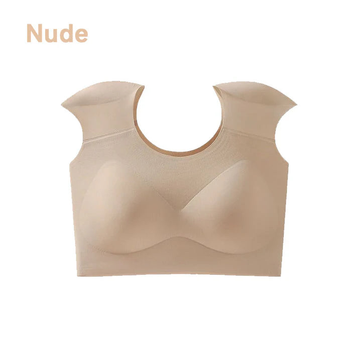 Womens 2-in-1 Seamless Underwear with Built-in Shoulder Pad