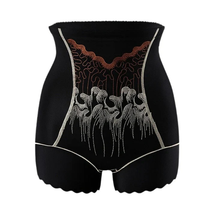 High-waisted tummy control shorts for women