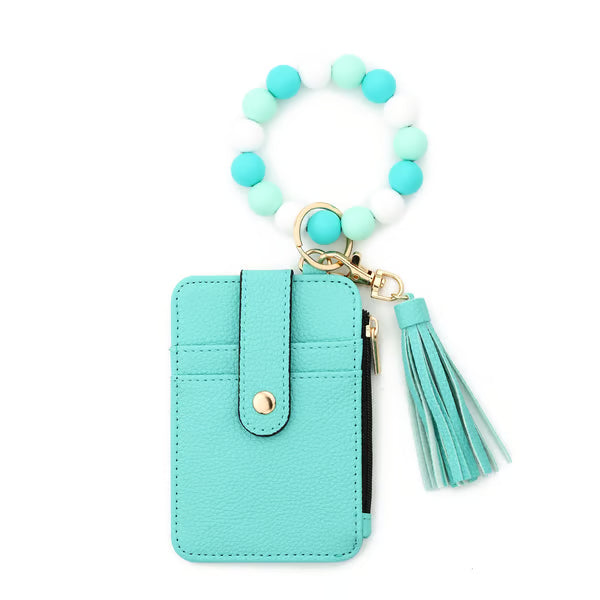 Womens Boho Beaded Wallet
