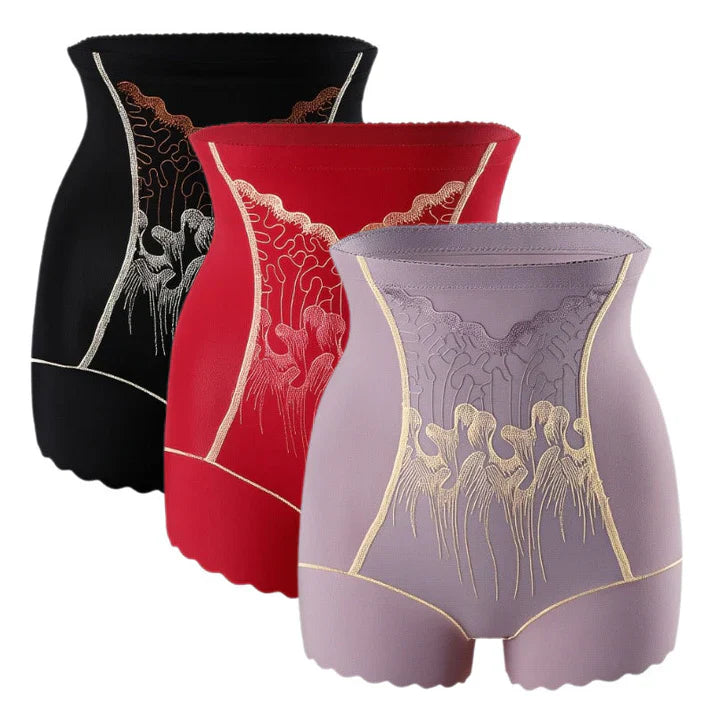 High-waisted tummy control shorts for women