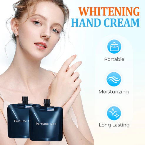 Portable long-lasting moisturizing whitening hand cream