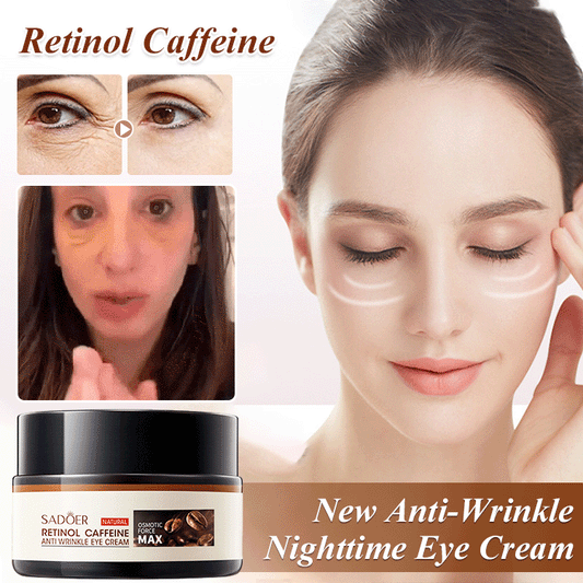 New Retinol Caffeine Anti-Wrinkle Stay Up All Night Eye Cream