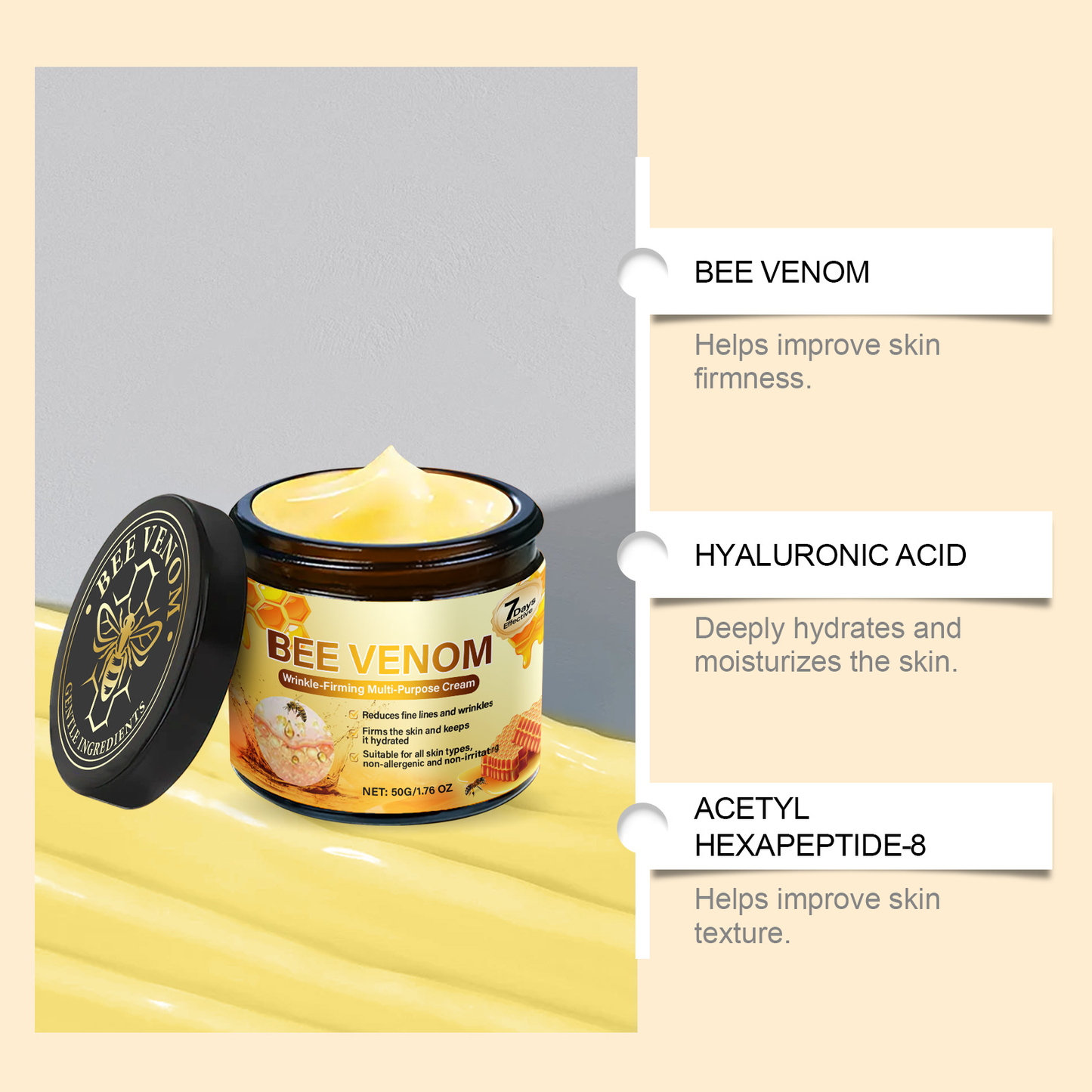 Bee Venom Firming Anti-Wrinkle Cream
