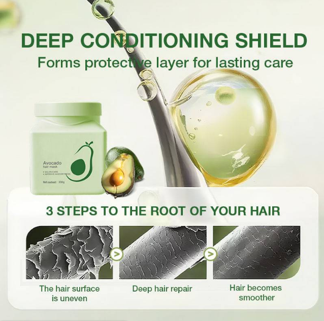 Avocado Hair Mask for Intensive Care