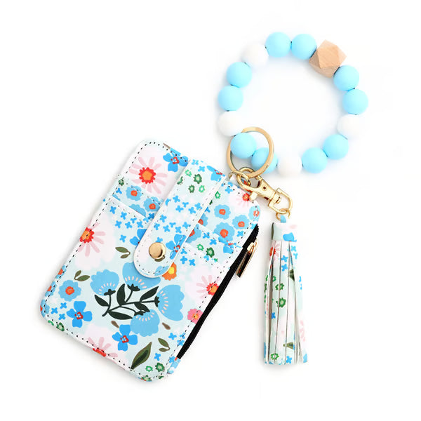 Womens Boho Beaded Wallet