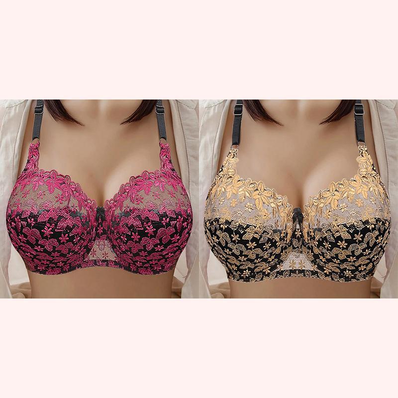 🔥Pay 1 Get 3(3packs)🔥PLUS SIZE BRA WOMEN UNDERWEAR WIRE FREE COMFORT SOFT THIN BREATHABLE