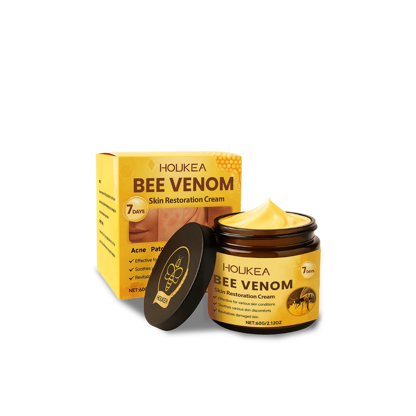 🔥Buy 3 Get 1 Free🔥HOUKEA Bee Venom Skin Treatment Cream