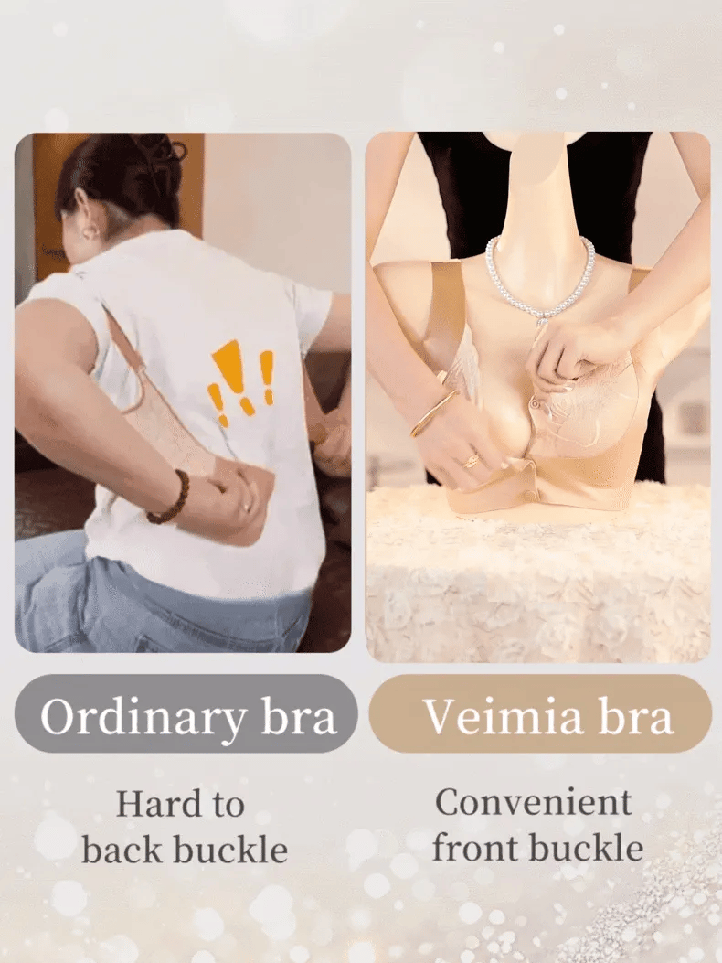 wear Lace Front Closure Bra Full Coverage Secure Support Wireless Sleep Comfort