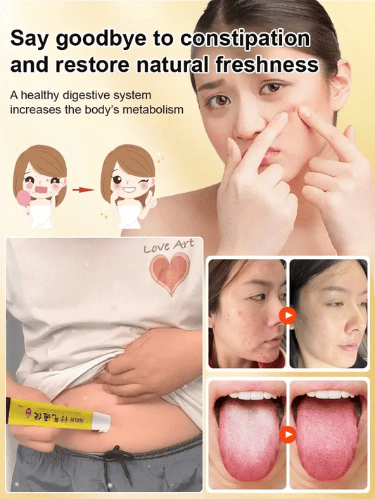 🔥[Gastrointestinal problems cured with a single touch]🔥 Medical antipyretic gel for promoting qi circu