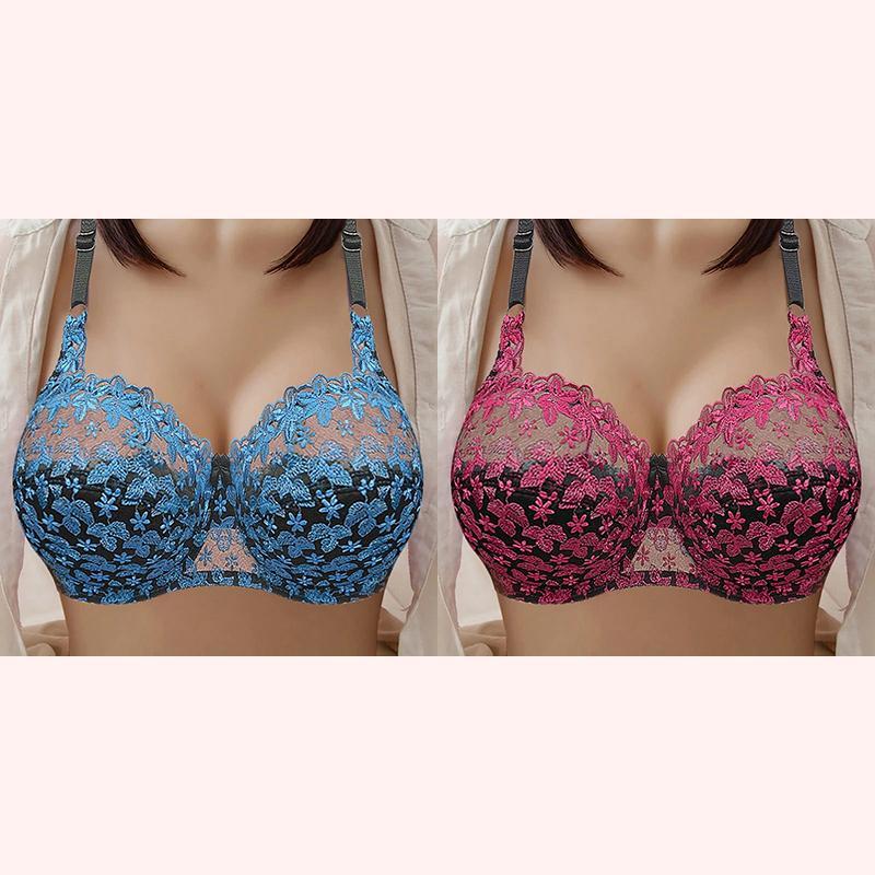 🔥Pay 1 Get 3(3packs)🔥PLUS SIZE BRA WOMEN UNDERWEAR WIRE FREE COMFORT SOFT THIN BREATHABLE