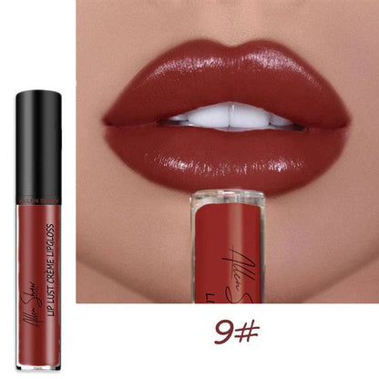 12 Colors Cream Texture Lipstick Waterproof 🔥 -BIG SALE