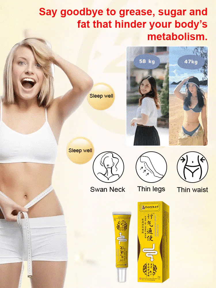 🔥[Gastrointestinal problems cured with a single touch]🔥 Medical antipyretic gel for promoting qi circu