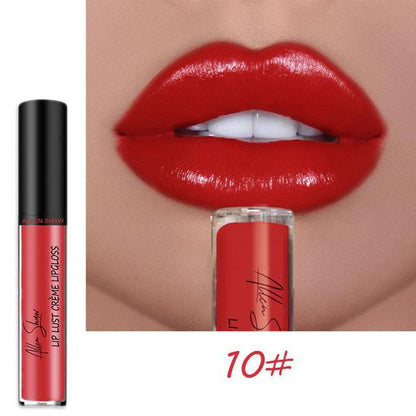 12 Colors Cream Texture Lipstick Waterproof 🔥 -BIG SALE