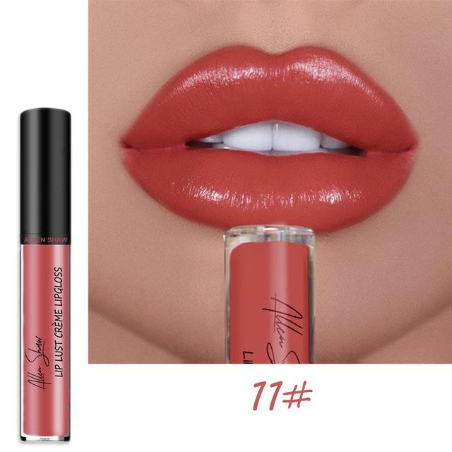 12 Colors Cream Texture Lipstick Waterproof 🔥 -BIG SALE