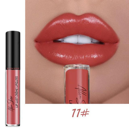 12 Colors Cream Texture Lipstick Waterproof 🔥 -BIG SALE