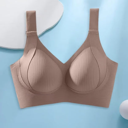 Wire-free bra