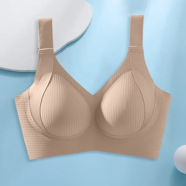Wire-free bra