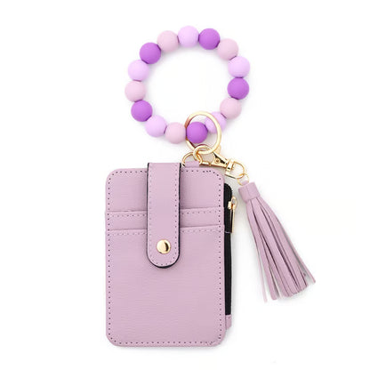 Womens Boho Beaded Wallet