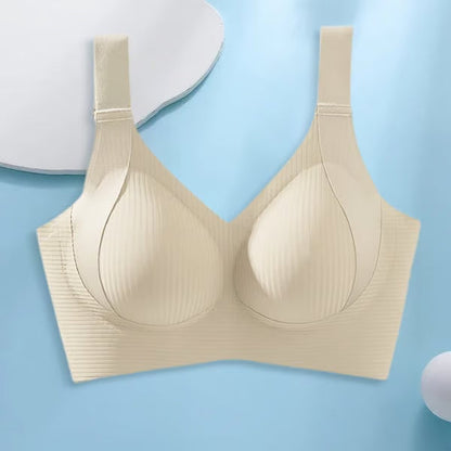 Wire-free bra
