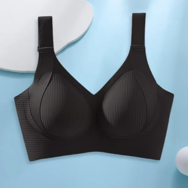 Wire-free bra