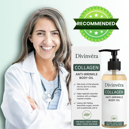 Divinvéra Collagen Oil | Tightens and lifts sagging skin by 98% within 24 hours