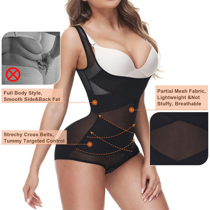 High-Waist Shapewear Bodysuit