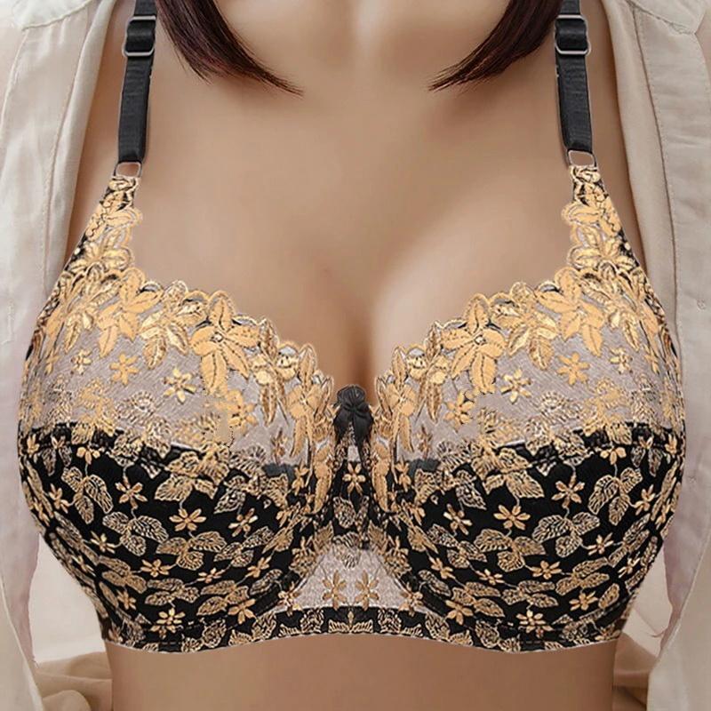 🔥Pay 1 Get 3(3packs)🔥PLUS SIZE BRA WOMEN UNDERWEAR WIRE FREE COMFORT SOFT THIN BREATHABLE