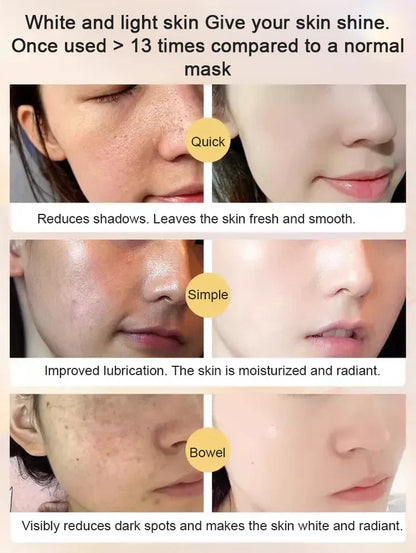 Brightening and Whitening Spot-Removing Face Mask
