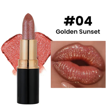 Today's Special - Buy 1 Get 1 Free💋Waterproof & Moisturizing Glitter Lipstick