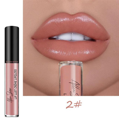 12 Colors Cream Texture Lipstick Waterproof 🔥 -BIG SALE