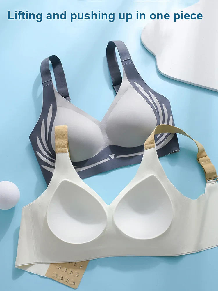 Lifting Anti Sagging Wireless Push up Bra