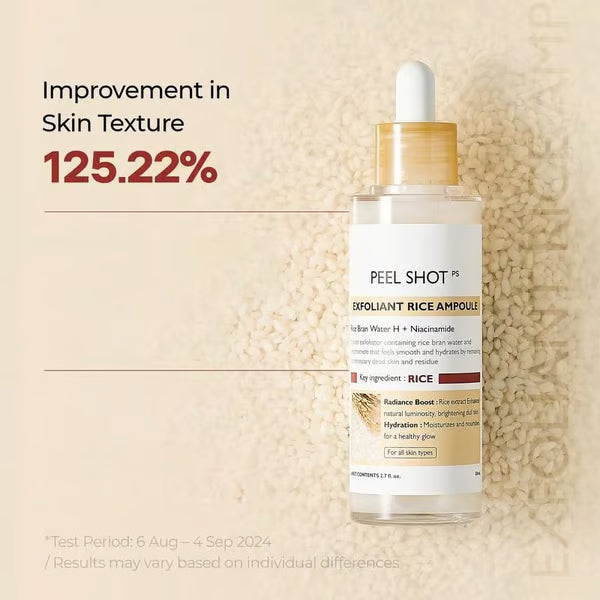 Peel Shot Glow Rice Ampoule Duo