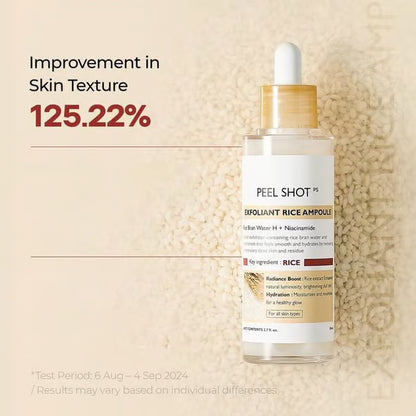 Peel Shot Glow Rice Ampoule Duo