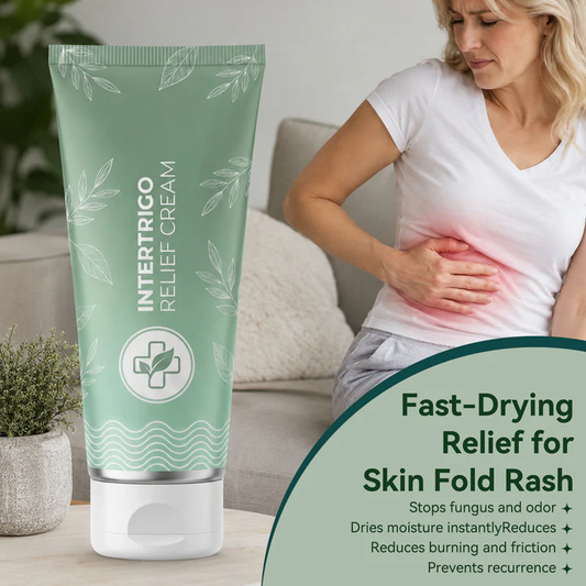 Intertrigo Relief Cream treats 99% of skin fold rashes from the first application✨