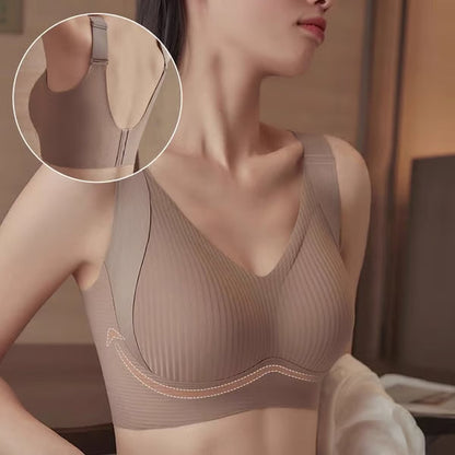Wire-free bra