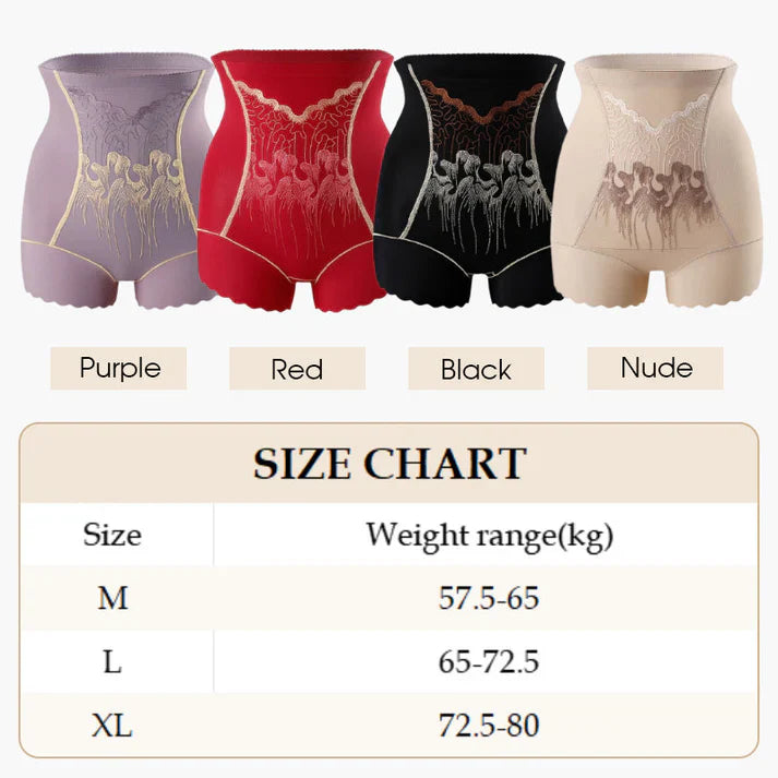 High-waisted tummy control shorts for women