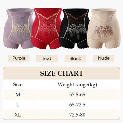 High-waisted tummy control shorts for women