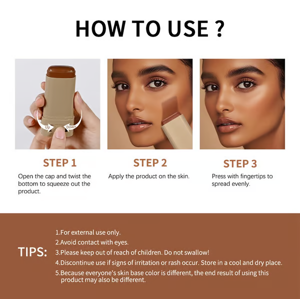 🔥Buy 1 Get 1 Free🔥Foundation Stick Beauty Balm Serum Boosted Skin Tint