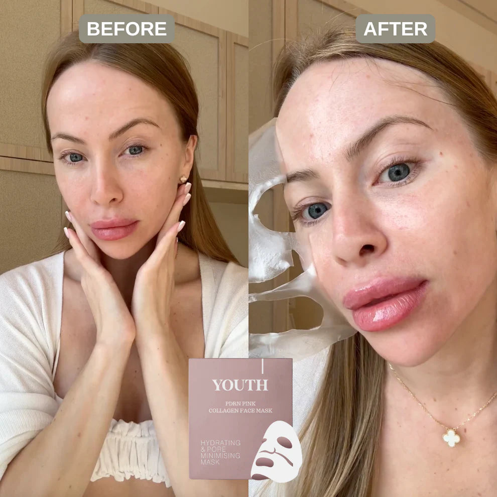💎Salmon PDRN Pink Collagen Face Mask