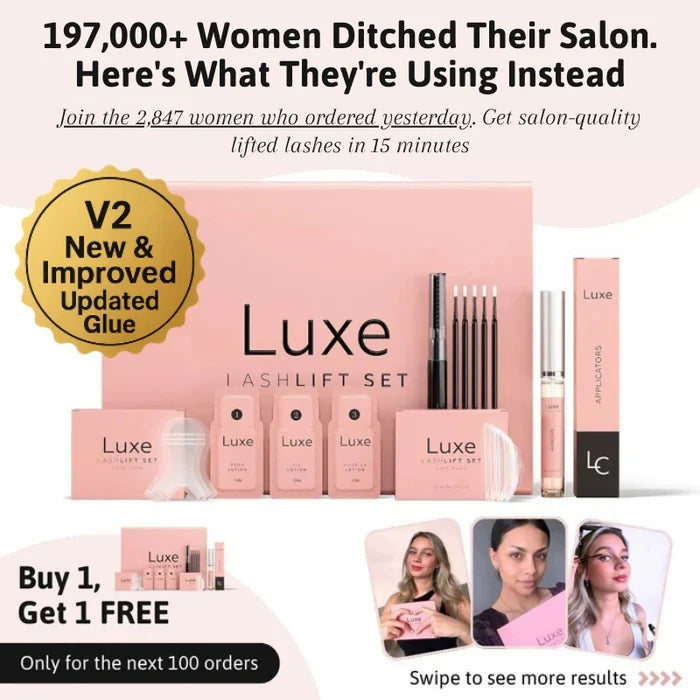 Luxe Lashlift Set (BUY 1 GET 1 FREE)✨