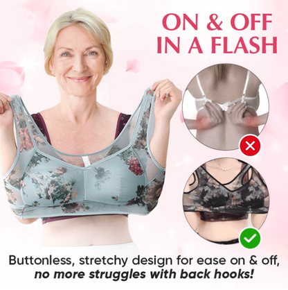 🔥Comfortable lace bra without buttons